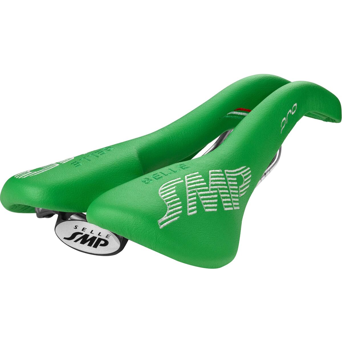 Image of Selle SMP Pro Saddle Green Italy, 148mm