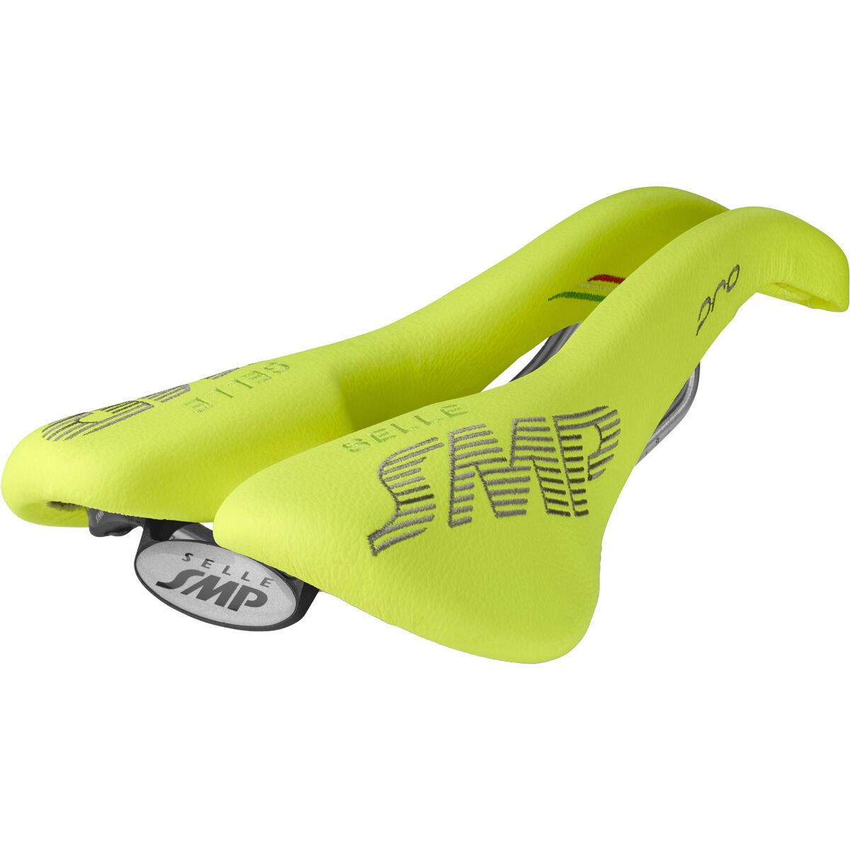 Image of Selle SMP Pro Saddle Yellow Fluo, 148mm