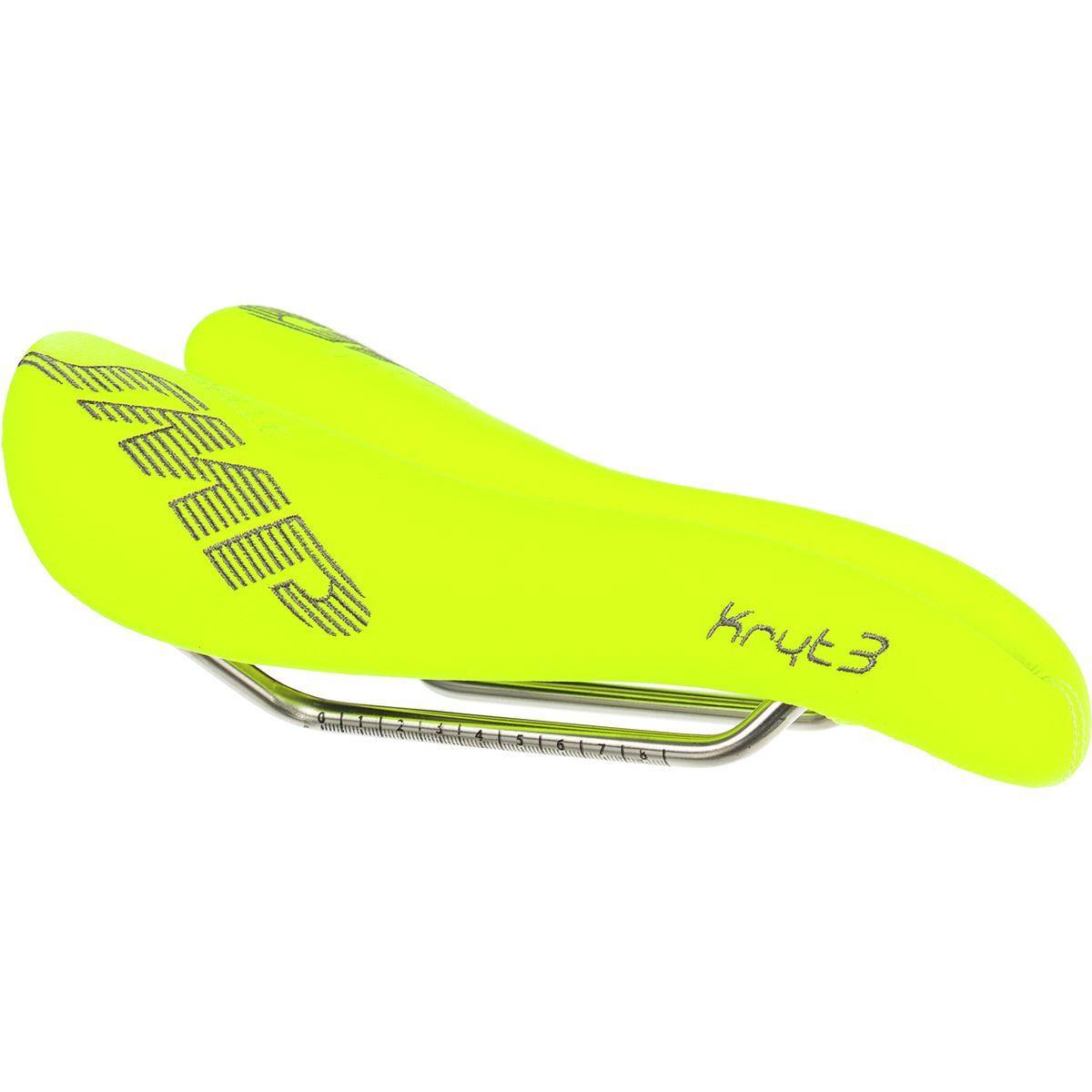 Image of Selle SMP KRYT3 Saddle Yellow Fluo, 132mm