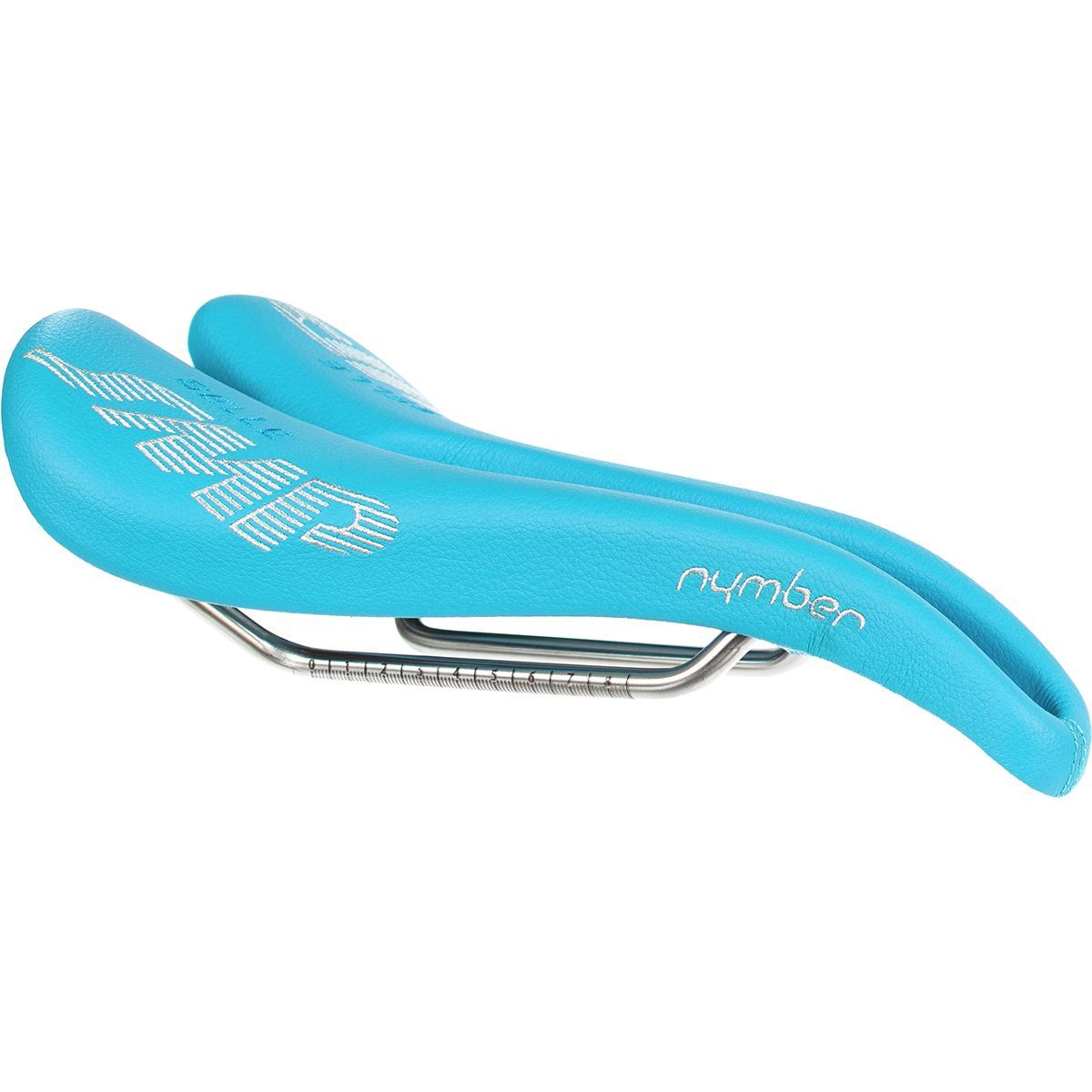 Image of Selle SMP Nymber Saddle Light Blue, 139mm