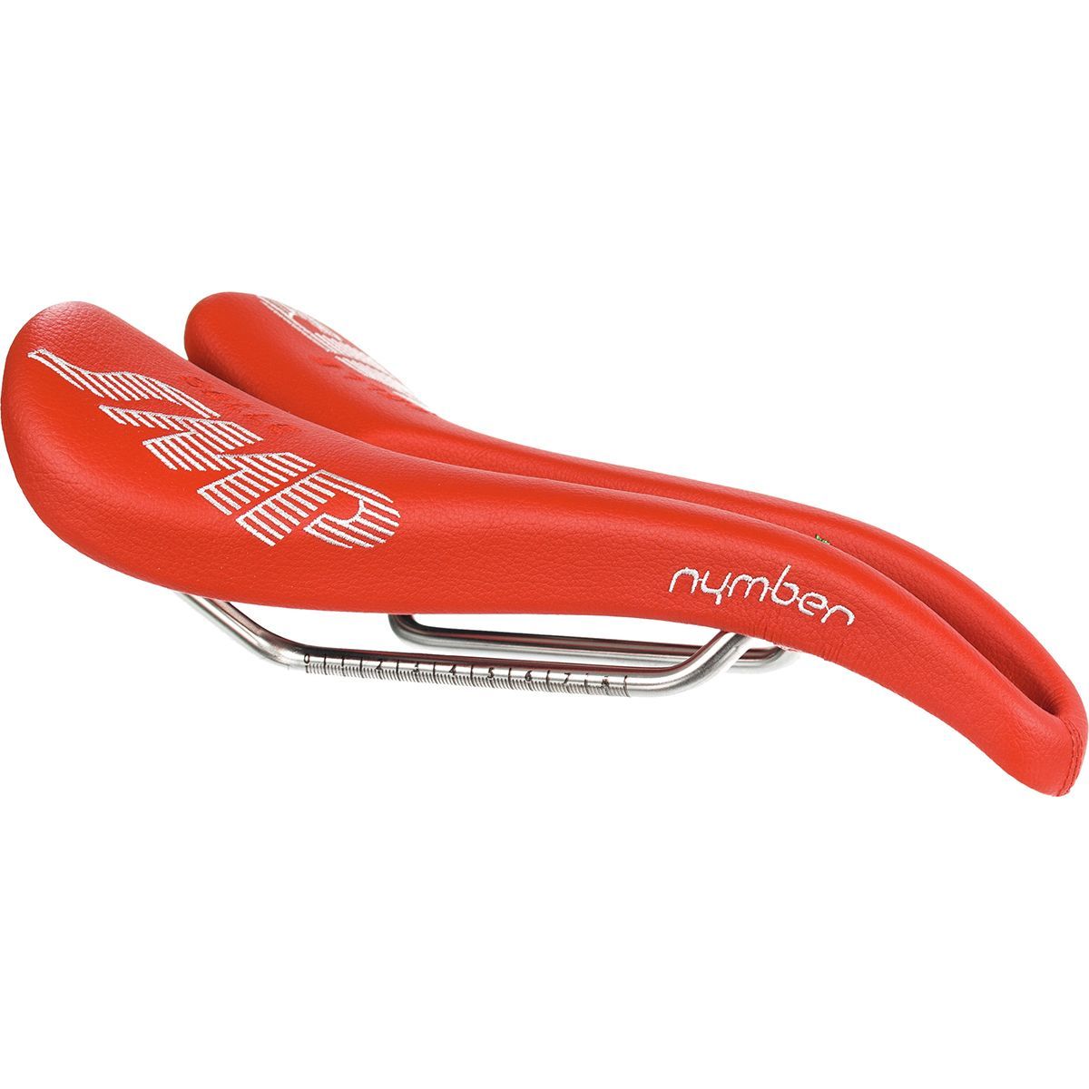 Image of Selle SMP Nymber Saddle Red, 139mm
