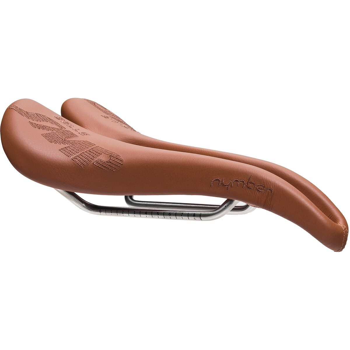 Image of Selle SMP Nymber Saddle Honey Brown, 139mm