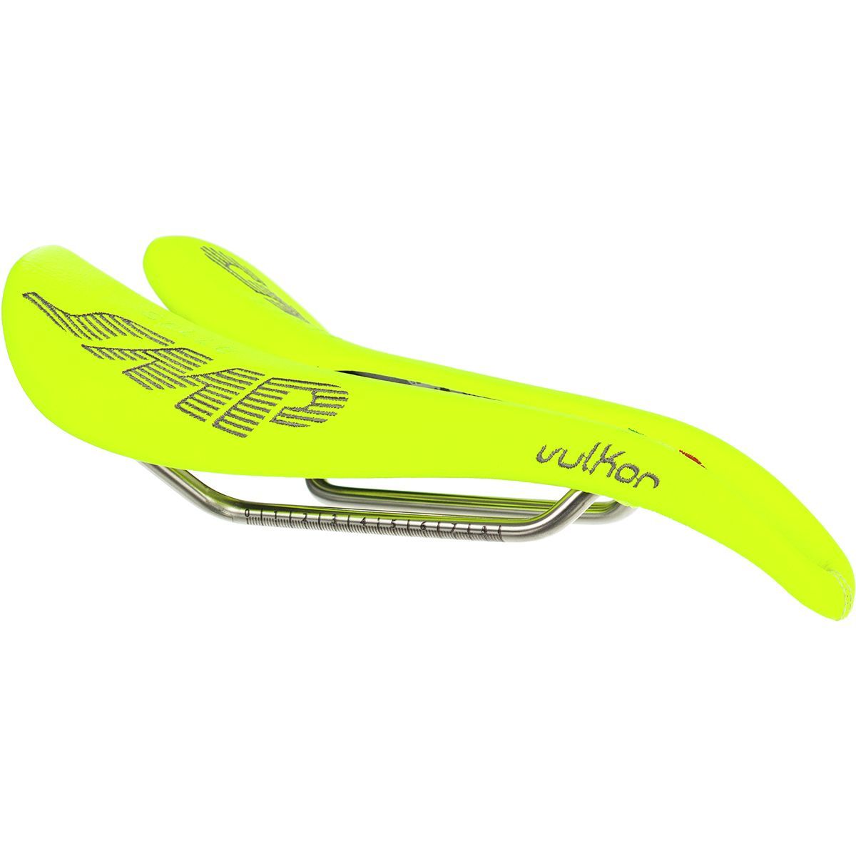 Image of Selle SMP Vulkor Saddle Yellow Fluo, 136mm