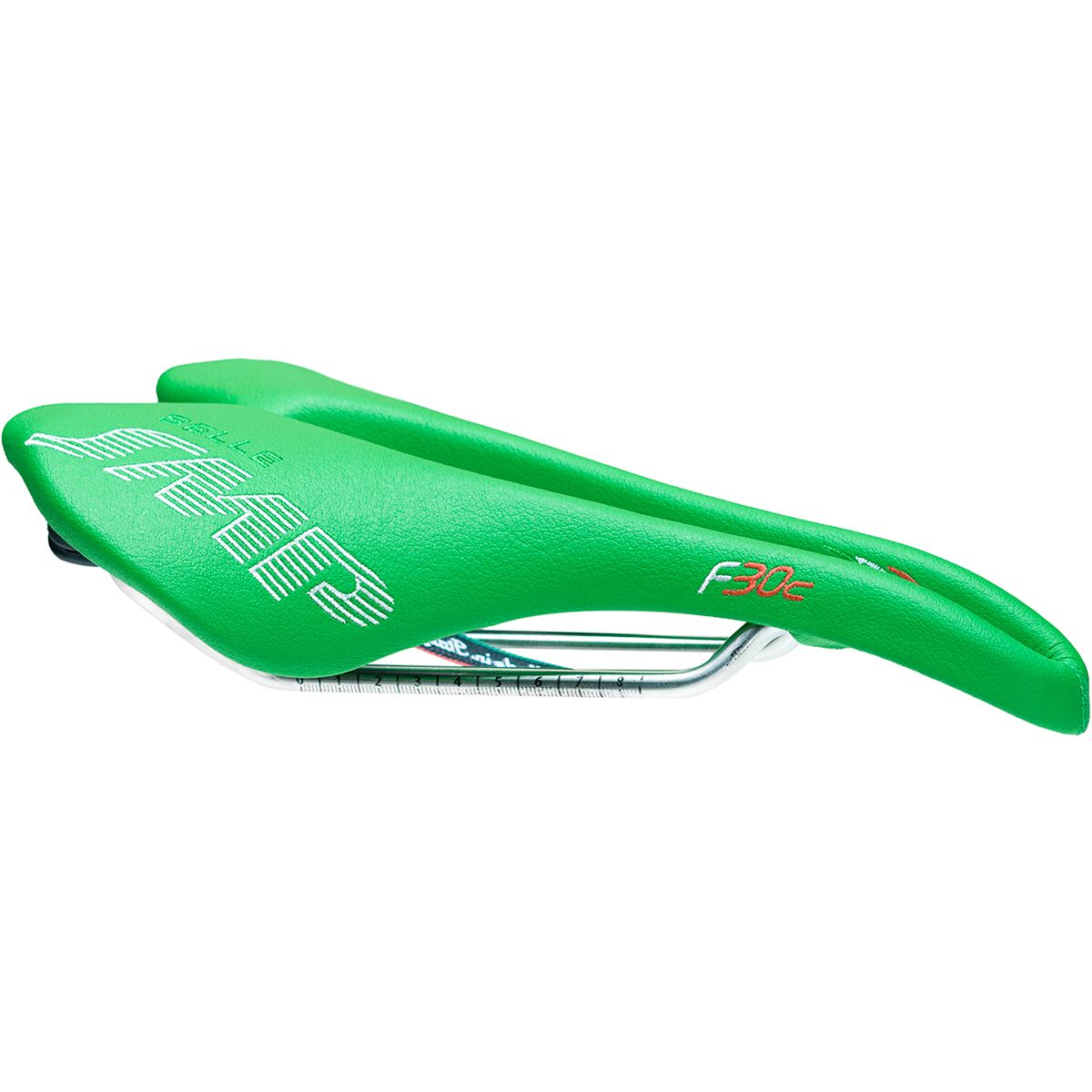 Image of Selle SMP F30 C Saddle Green Italy, 150mm