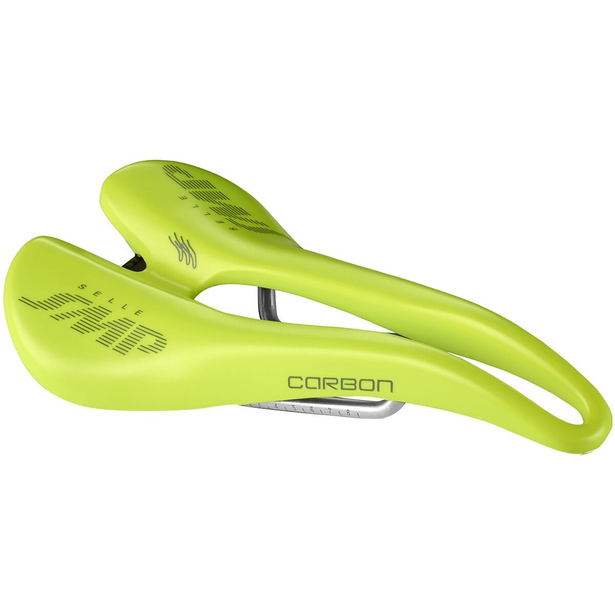 Image of Selle SMP F30 C Saddle Yellow Fluo, 150mm