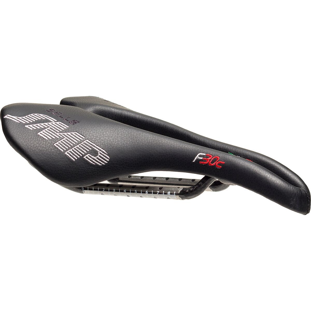 Image of Selle SMP F30 C Carbon Rail Saddle Black, 150mm