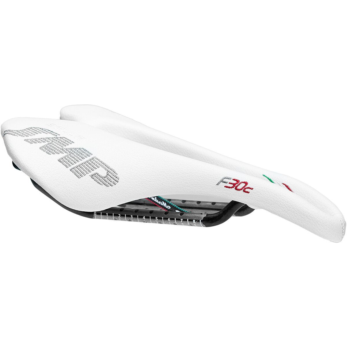 Image of Selle SMP F30 C Carbon Rail Saddle White, 150mm