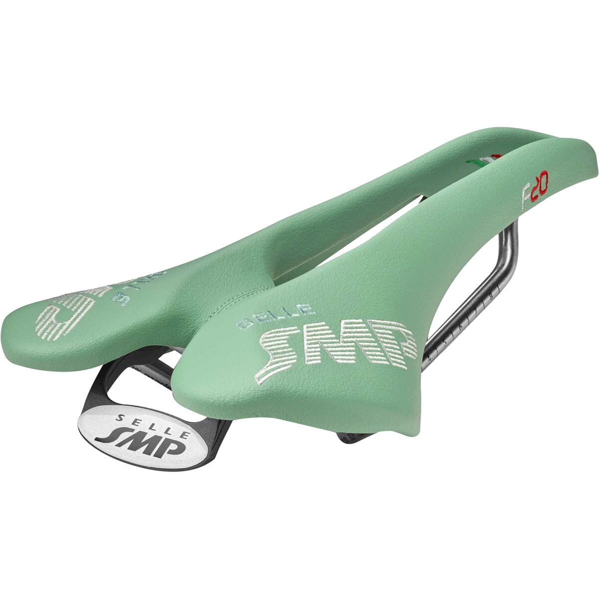 Image of Selle SMP F20 Saddle Light Green, 135mm