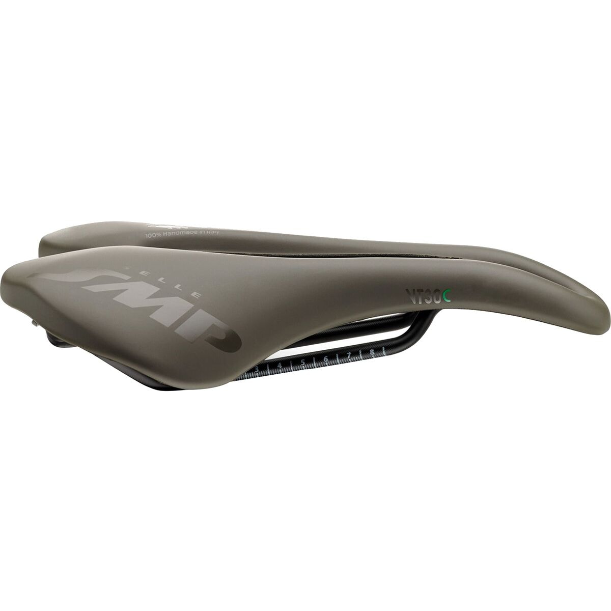 Image of Selle SMP VT30 C Saddle Grey-Brown Gravel, 155mm