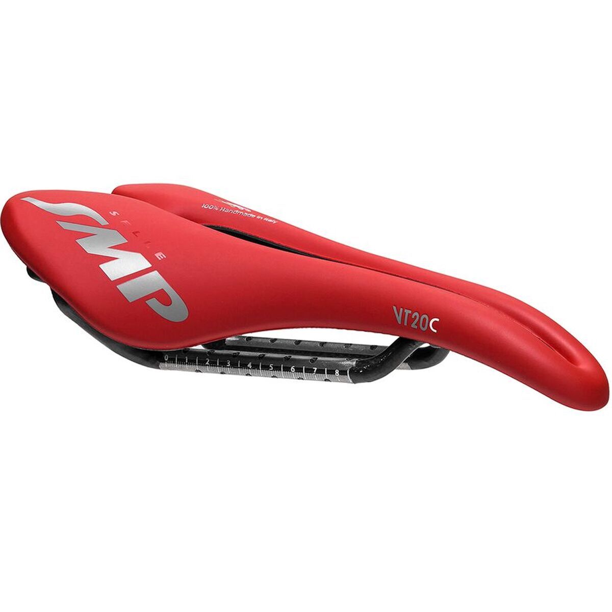 Image of Selle SMP VT20 Carbon Saddle Red, 142mm