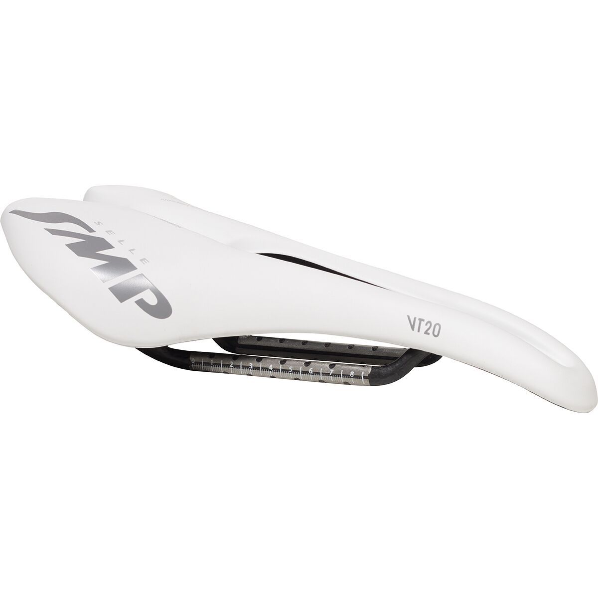 Image of Selle SMP VT20 Carbon Saddle White, 142mm