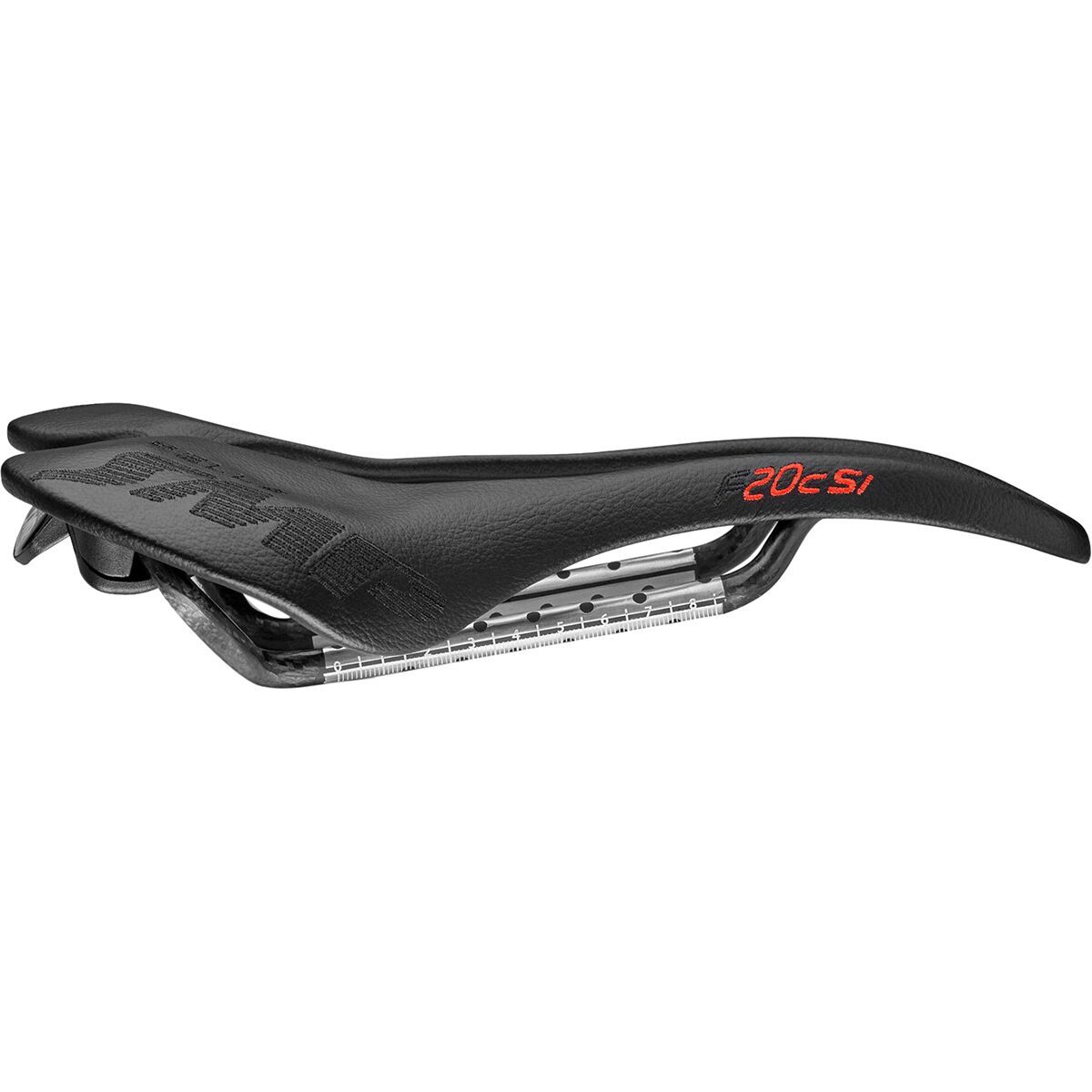 Image of Selle SMP F20C s.i. With Carbon Rail Saddle Black, 135mm