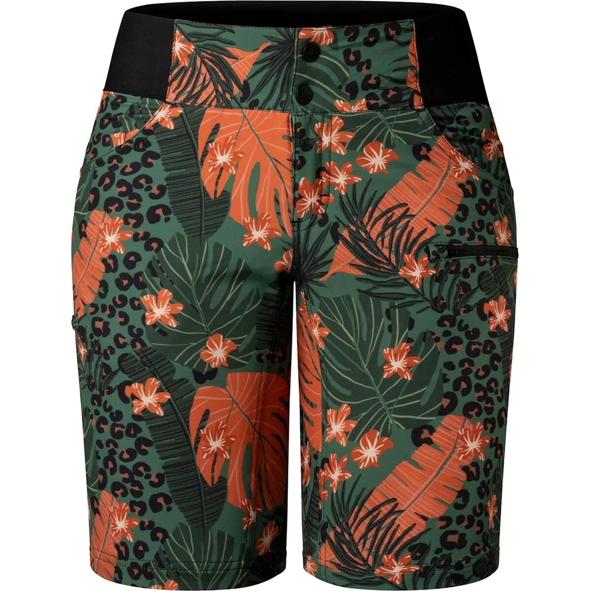 Image of SHREDLY All Time - Zipper Snap Mid-Rise 11in Short - Women's Heidi, 2