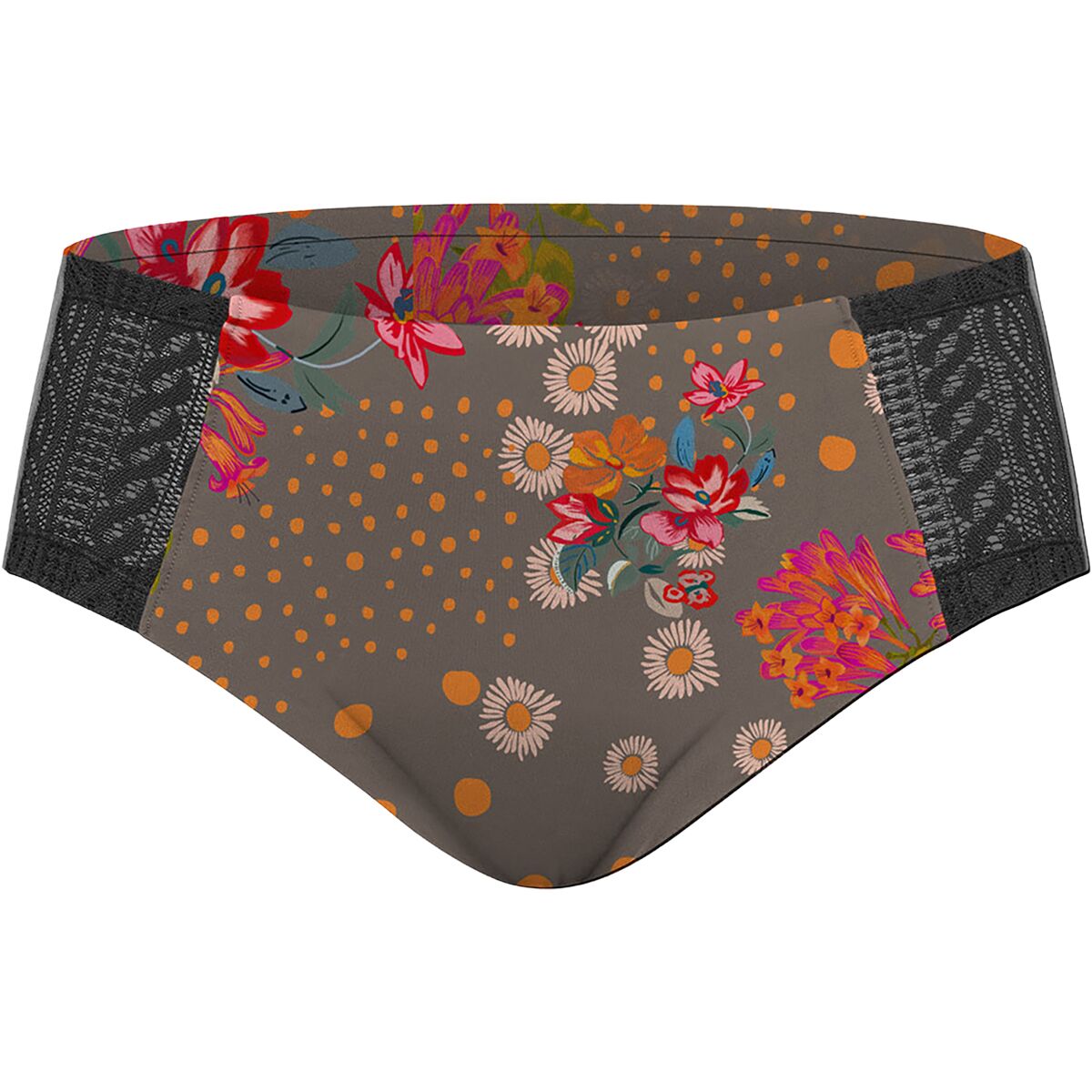 Image of SHREDLY Hipster Cham Liner Short - Women's Flora Clay Scallop, XL