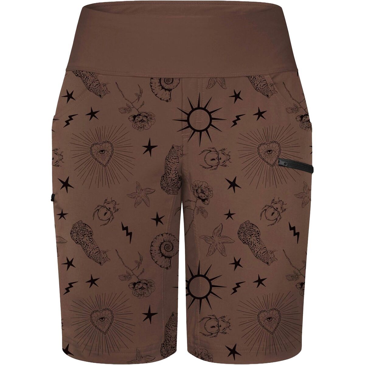 Image of SHREDLY Limitless - Stretch Waistband High-Rise 11in Short - Women's Ink, 10