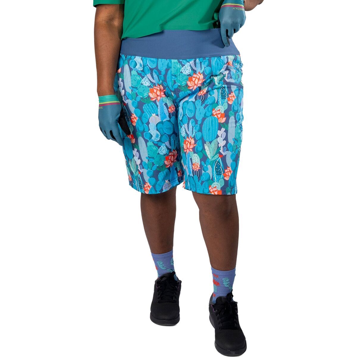 Image of SHREDLY Limitless - Stretch Waistband High-Rise 11in Short - Women's Succi II, 6