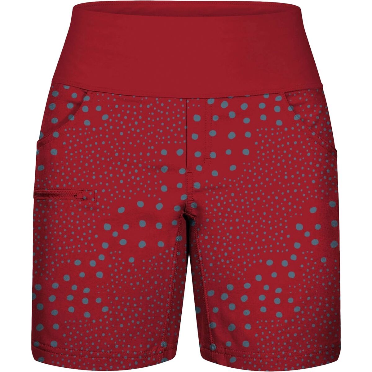 Image of SHREDLY Limitless - Stretch Waistband High-Rise 7in Short - Women's Dottie, 2