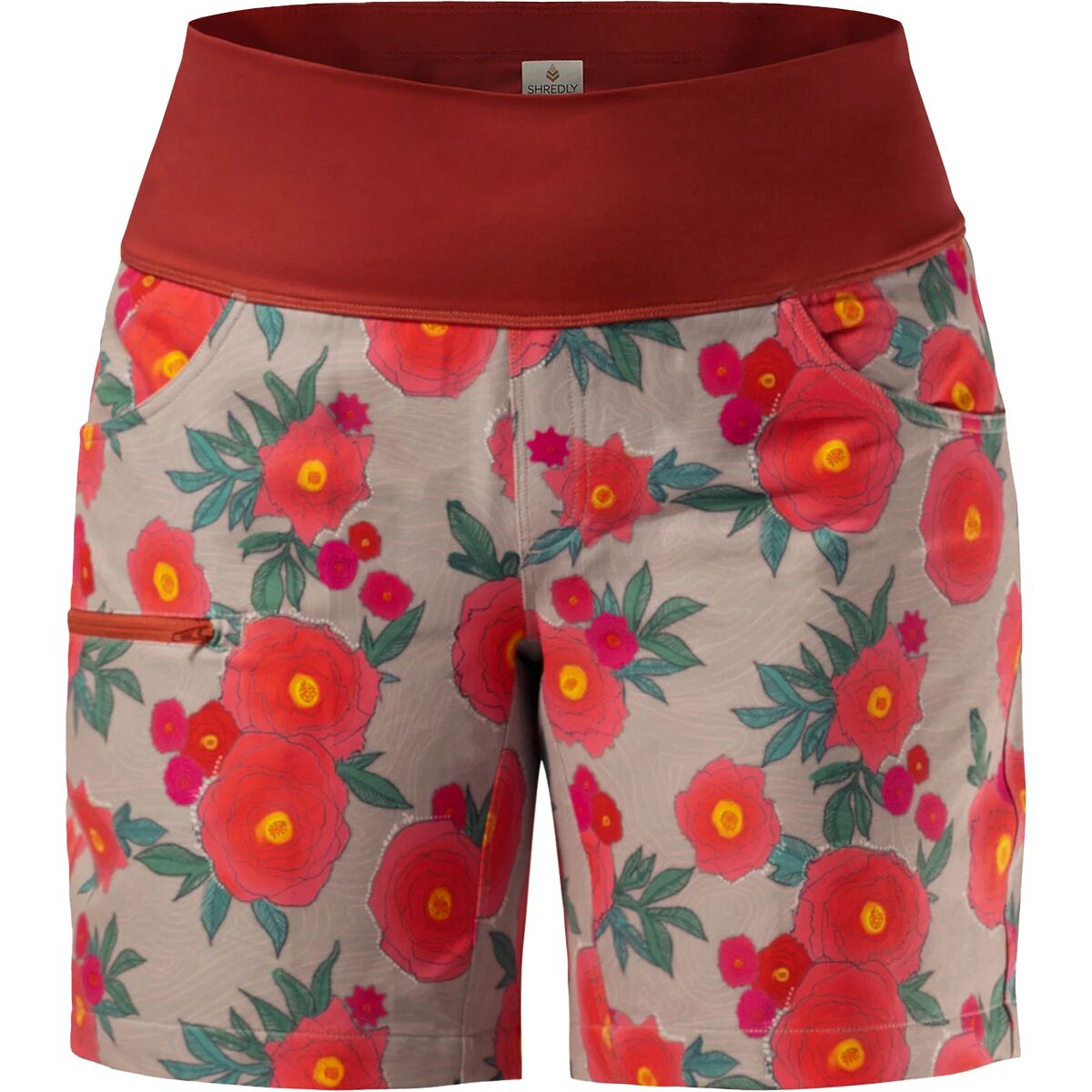 SHREDLY SHREDLY Limitless - Stretch Waistband High-Rise 7in Short - Women's