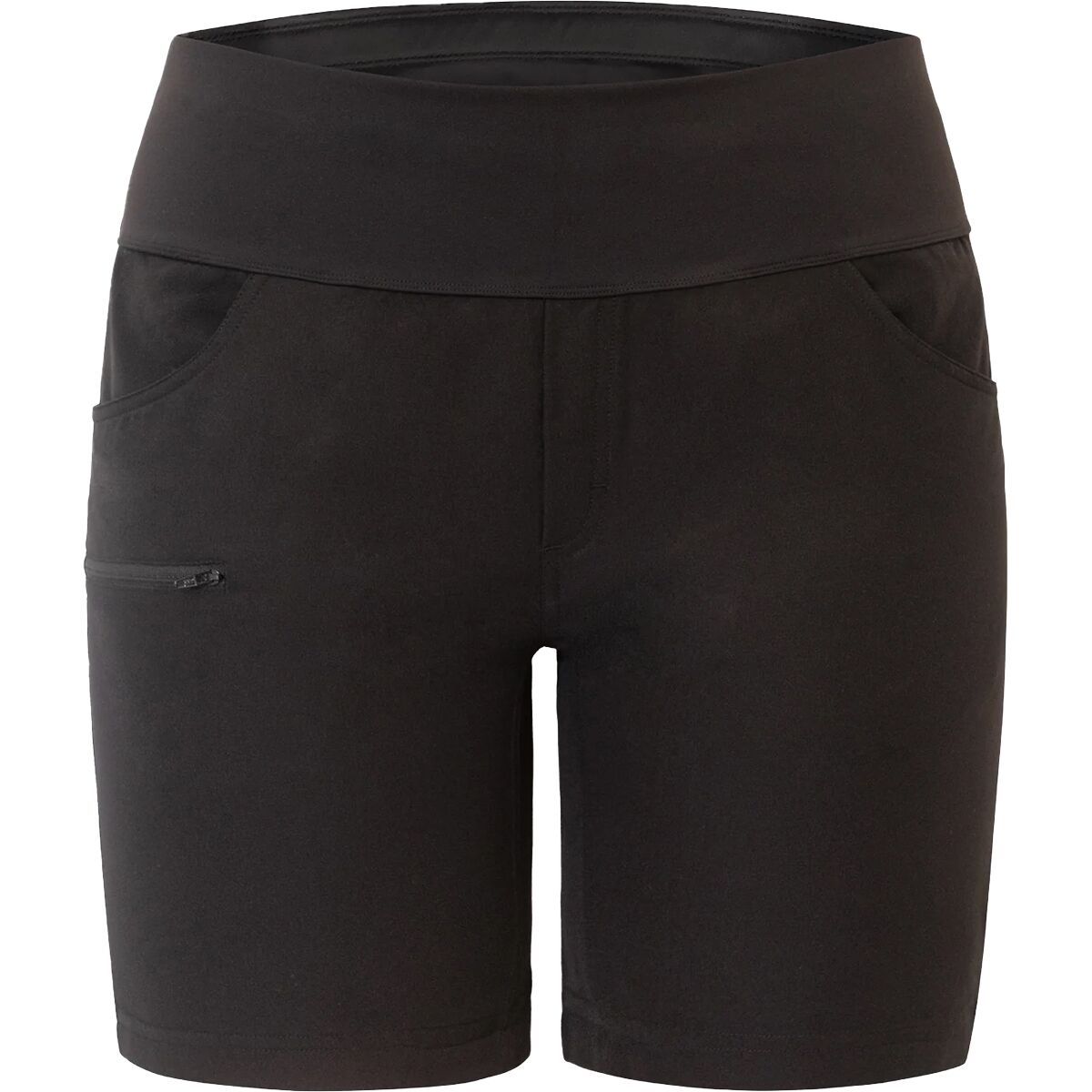 Image of SHREDLY Limitless - Stretch Waistband High-Rise 7in Short - Women's Noir, 4