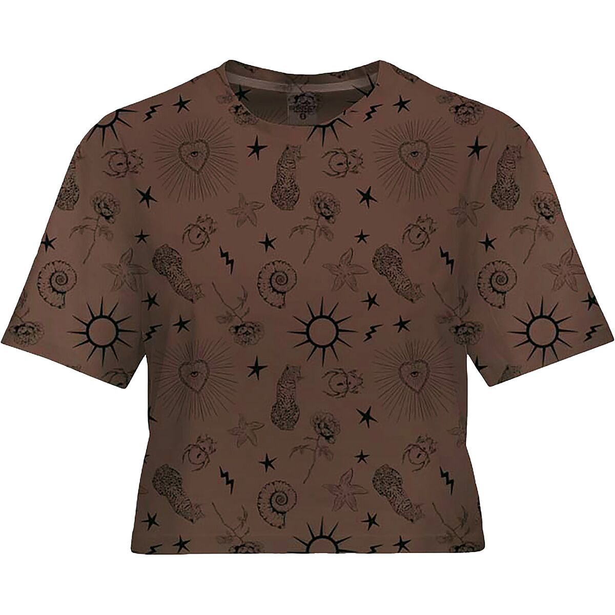 Image of SHREDLY Beyond Tech - Cropped T-Shirt - Women's Ink, M