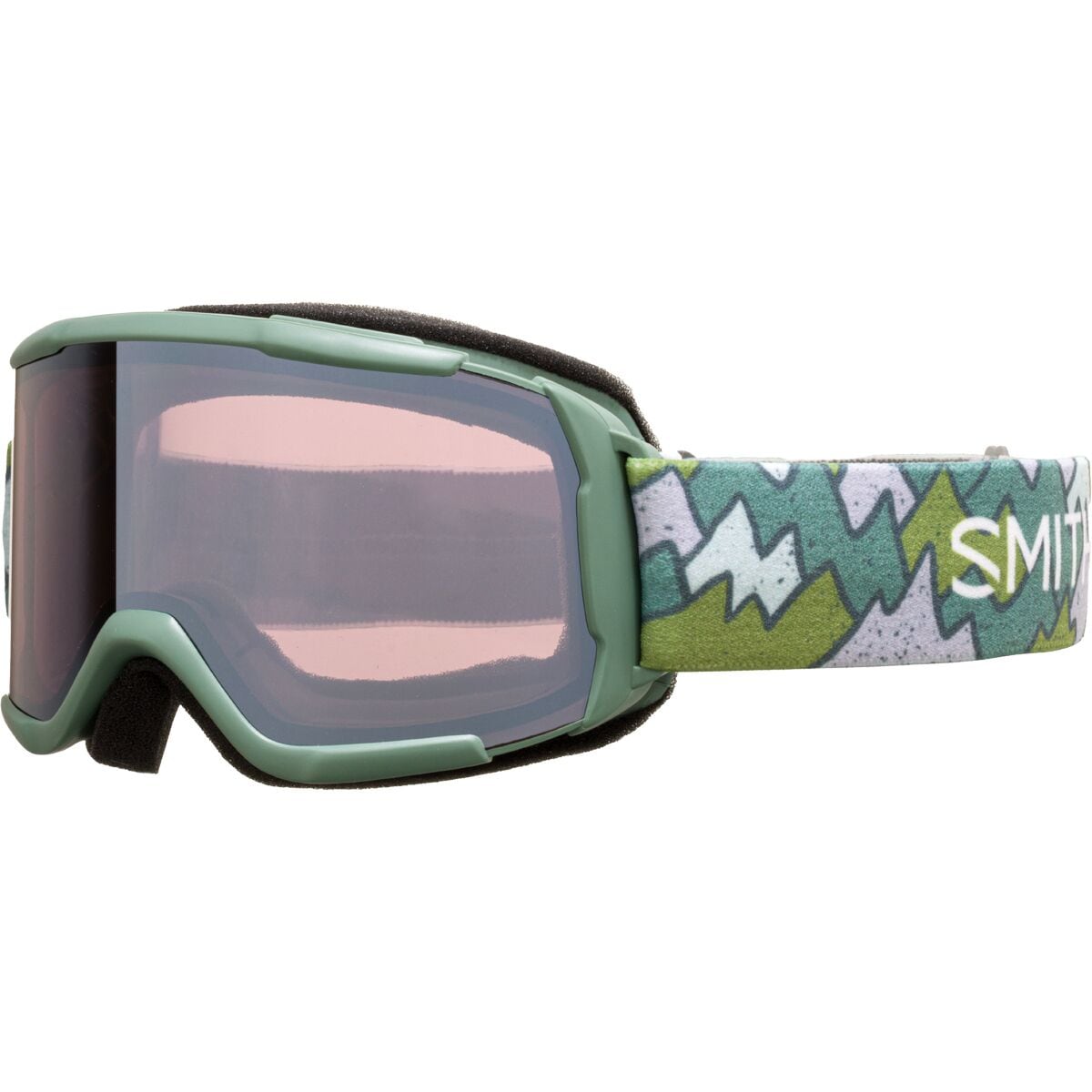 Smith Daredevil OTG Goggles - Kids' Alpine Green Peaking/Ignitor Mirror