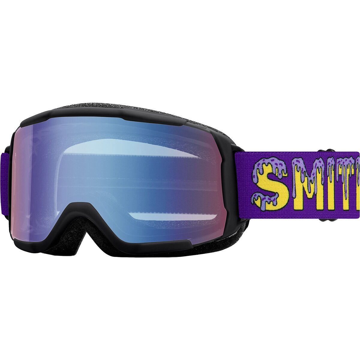 Image of Smith Daredevil OTG Goggles - Kids' Black Donuts/Blue Sensor Mirror, One Size