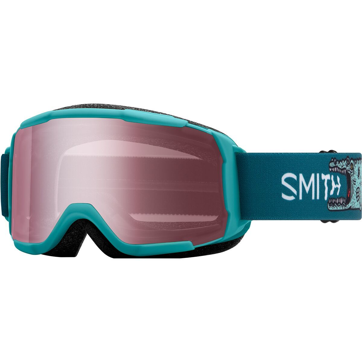 Smith Daredevil OTG Goggles - Kids' Ignitor Mirror/PeACock Aligators, One Size