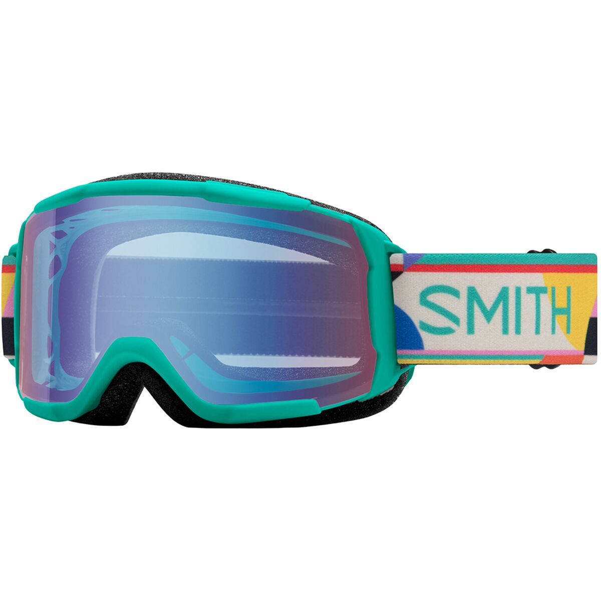Image of Smith Daredevil OTG Goggles - Kids' Jade Formations/Blue Sensor Mirror, One Size