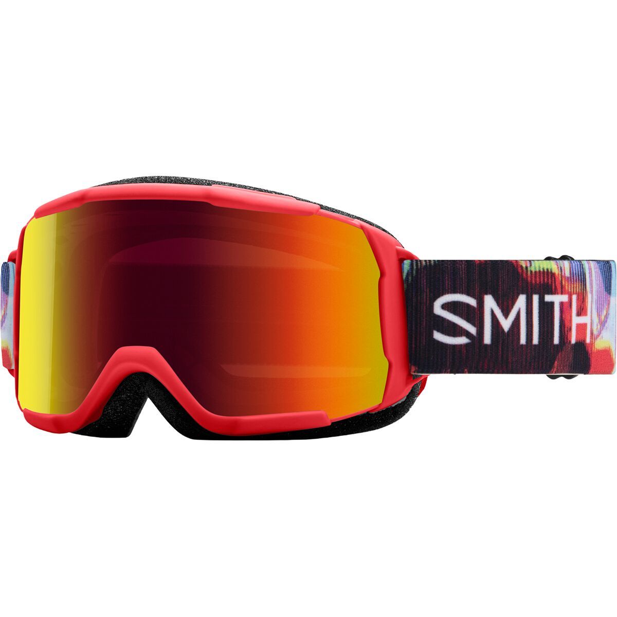 Image of Smith Daredevil OTG Goggles - Kids' Patrol Mixed Signals/Red Sol-X Mirror, One Size