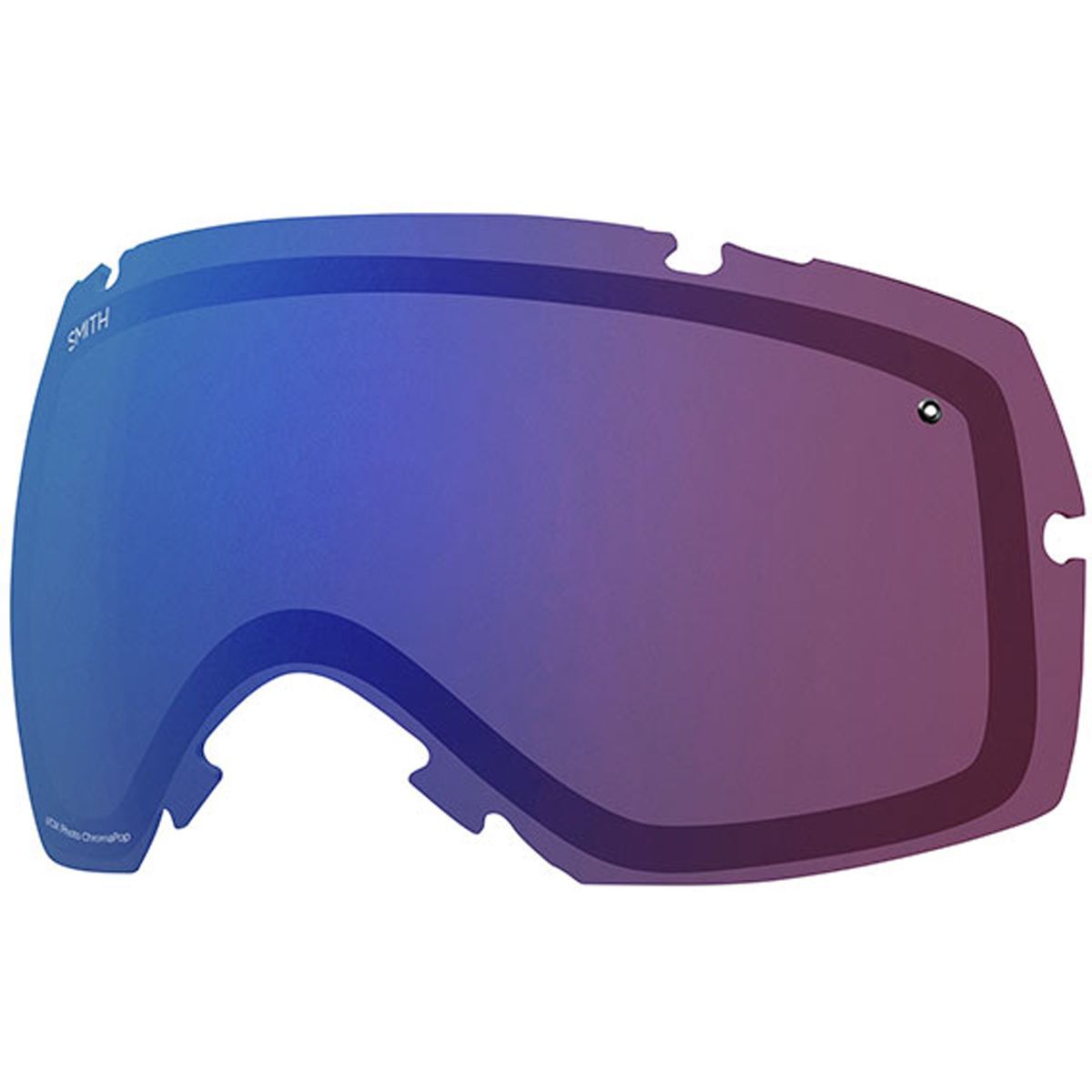Smith I/O X Goggles Replacement Lens ChromaPop Photochromic Rose Flash, One Size