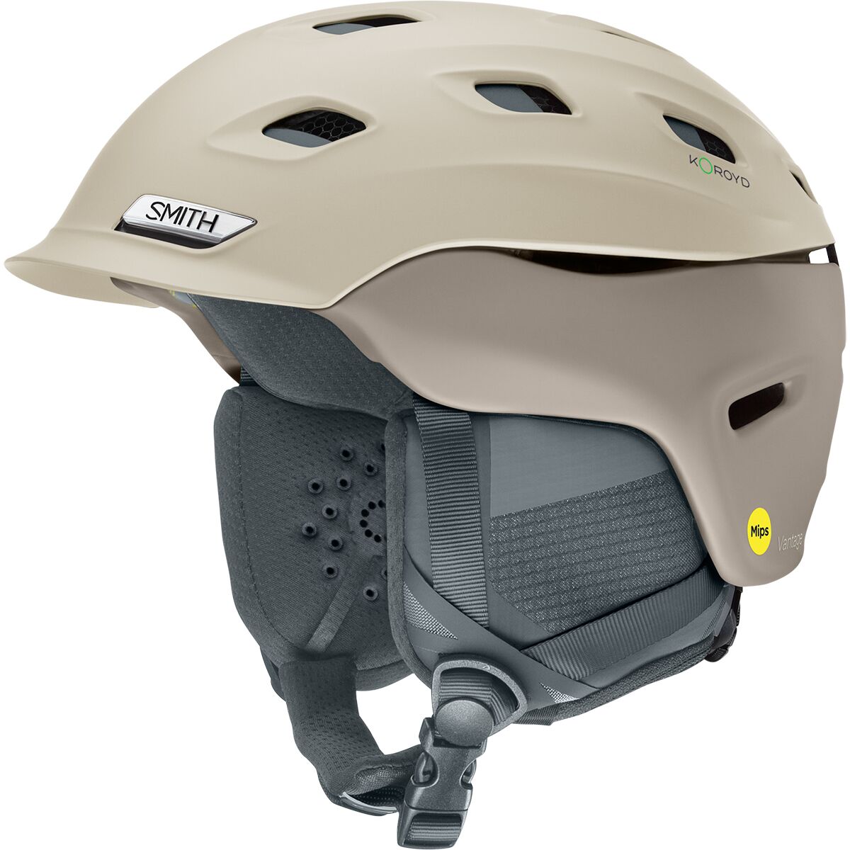 Image of Smith Vantage Mips Helmet Matte Chalk, S