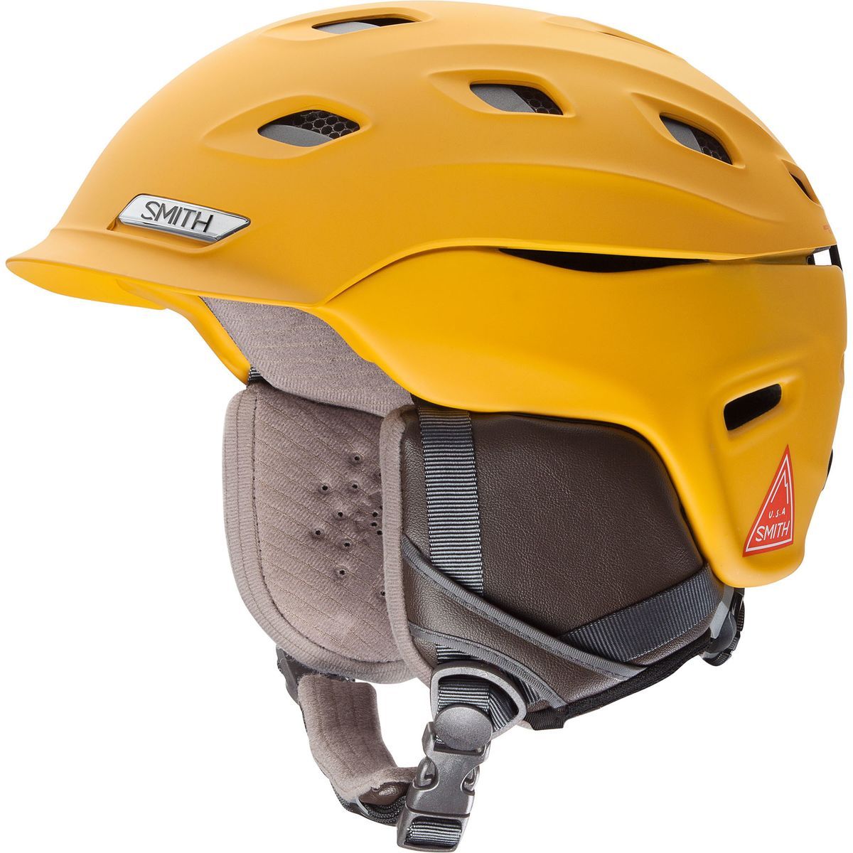Smith Vantage Mips Helmet Matte Mustard Conditions, L