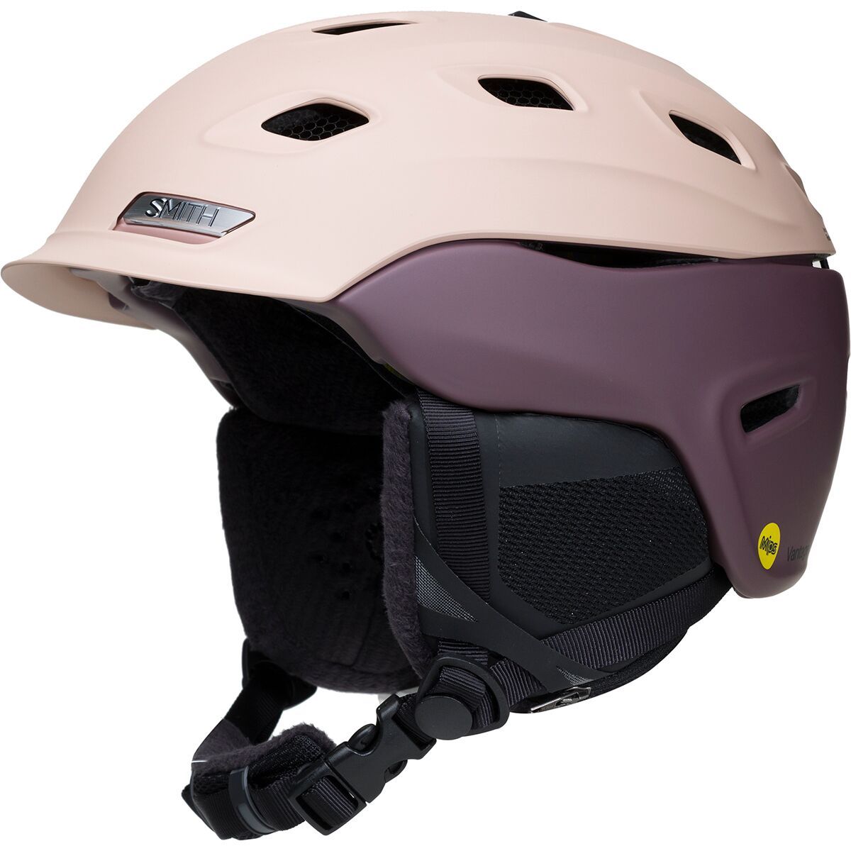 Smith Vantage Mips Helmet - Women's Matte Rock Salt/Tannin, L
