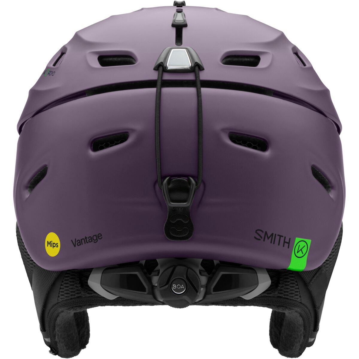 smith - vantage mips helmet - medium - matte charcoal Mips Chalk / Small handed front and rear vent adjustment while the XT2 antimicrobial lining offers sweat Vantage Mips Helmet - Women's