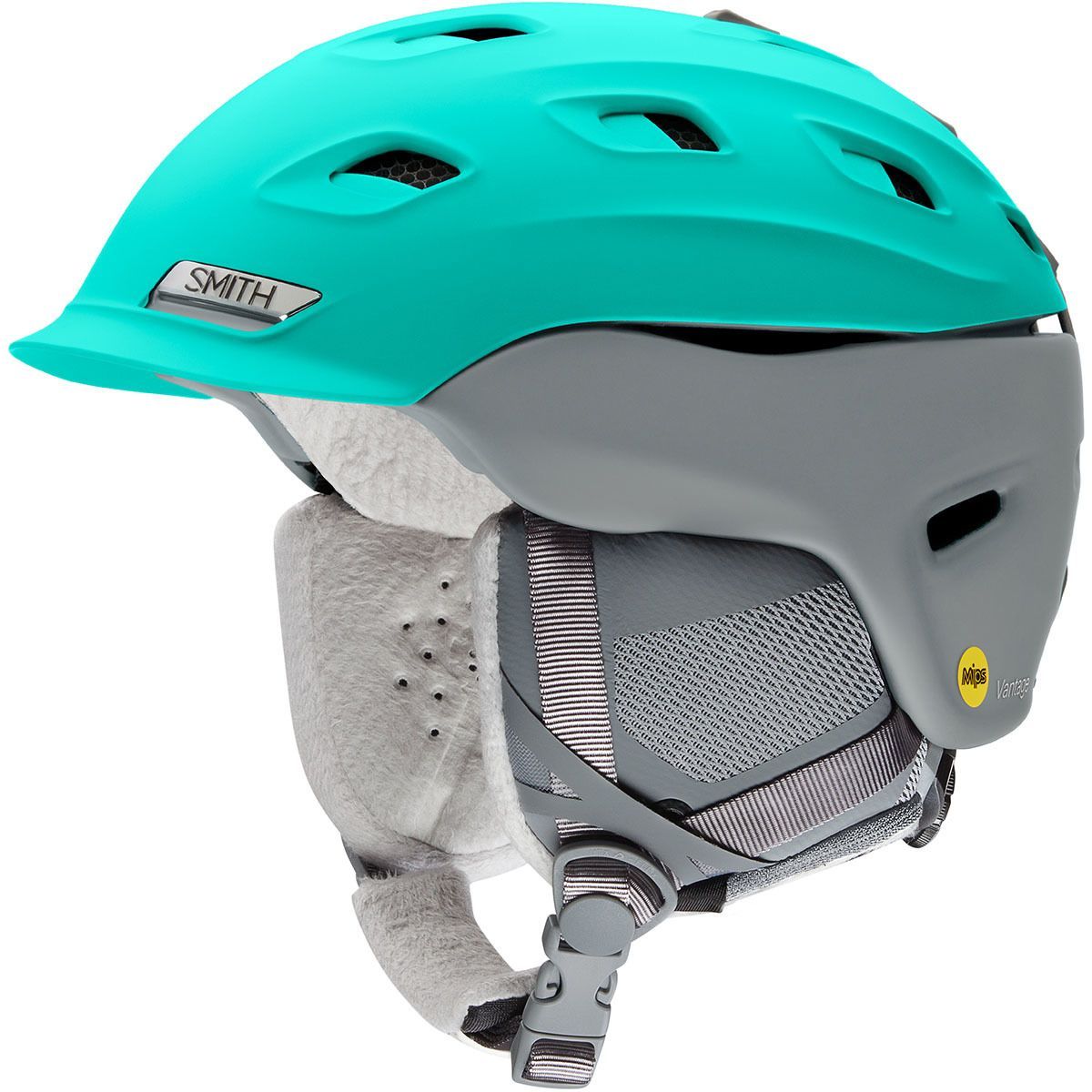 Smith Vantage Mips Helmet - Women's Matte Opal/Cloud Grey, L