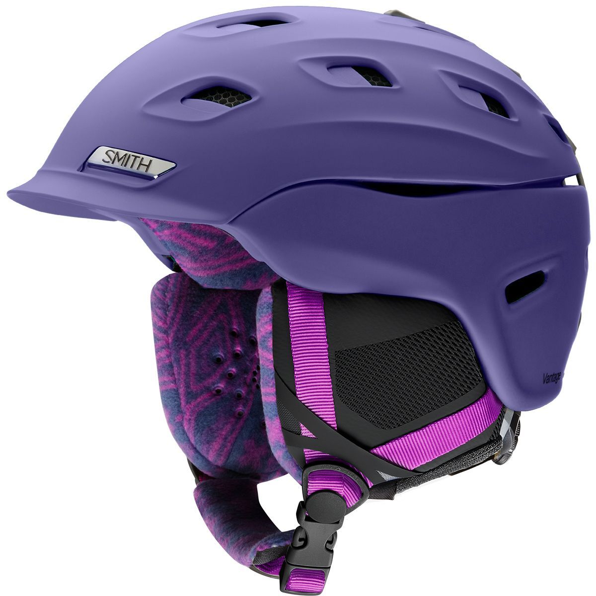 Smith Vantage Helmet - Women's Matte Dusty Lilac, L