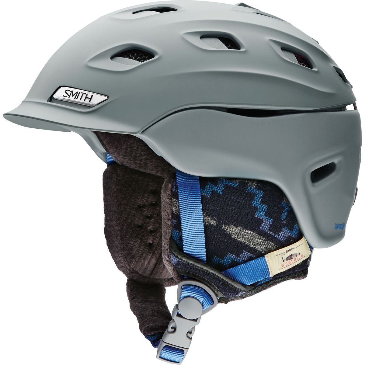 Smith Vantage Helmet - Women's Matte Frost Woolrich, M
