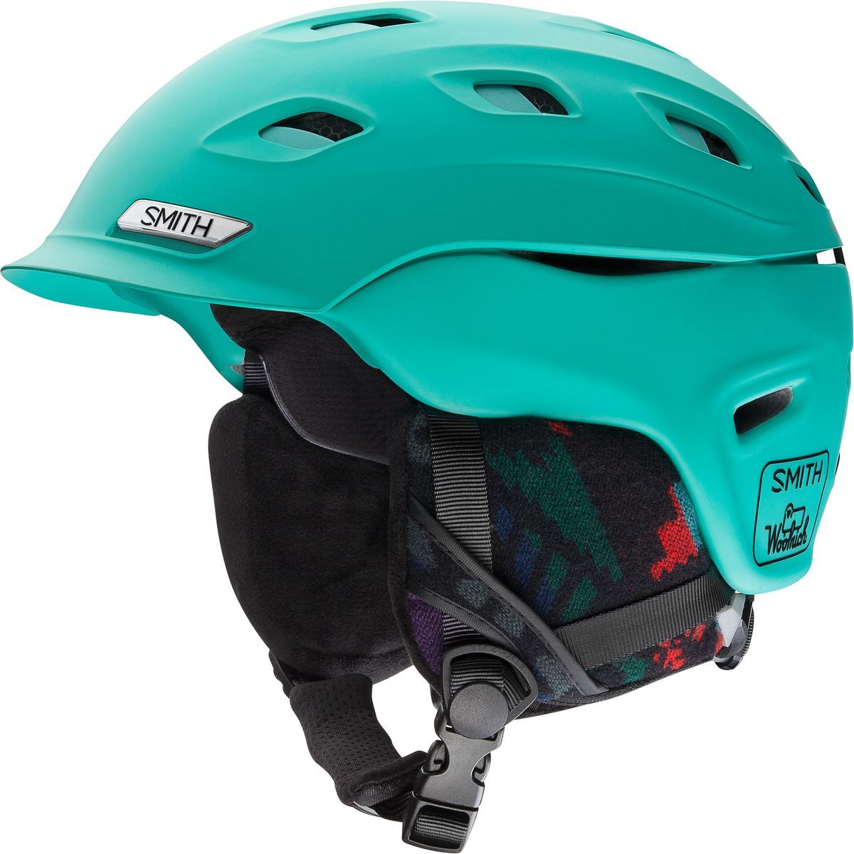 Smith Vantage Helmet - Women's Matte Opal Woolrich, L