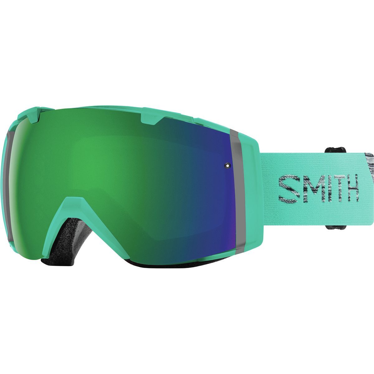 Smith I/O ChromaPop Goggles Opal/Chromapop Sun Green Mirror w, One Size