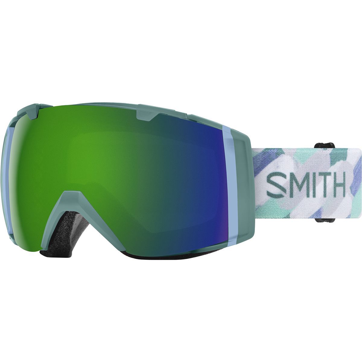 Smith I/O ChromaPop Goggles Saltwater Fresco/Chroma Sun Green Mir, One Size