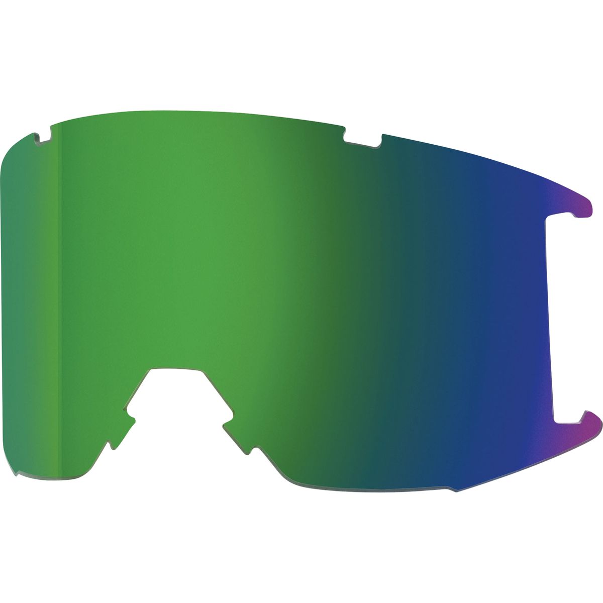 Image of Smith Squad Goggles Replacement Lens Chromapop Sun Green Mirror, One Size