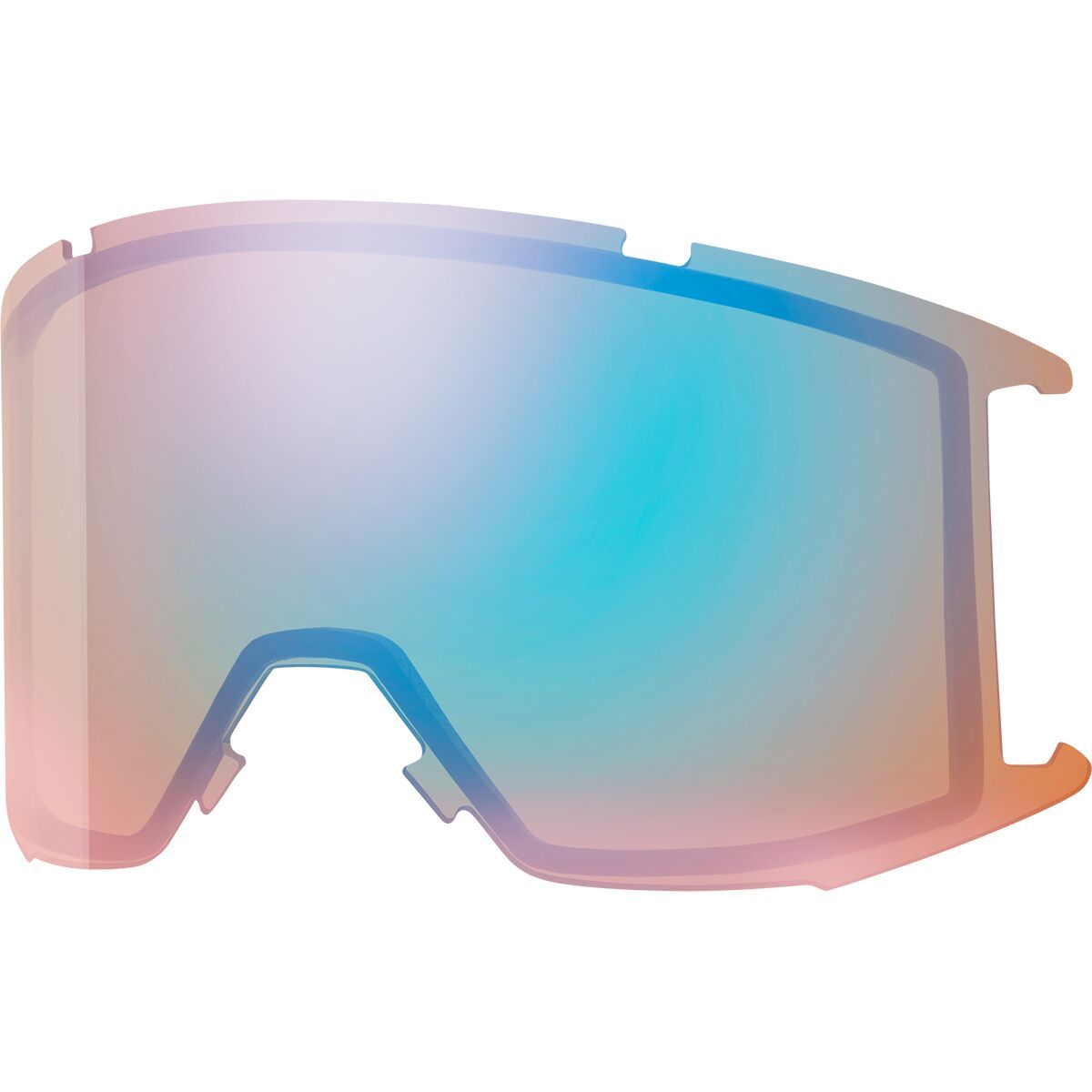 Image of Smith Squad Goggles Replacement Lens ChromaPop Storm Blue Sensor Mirror, One Size