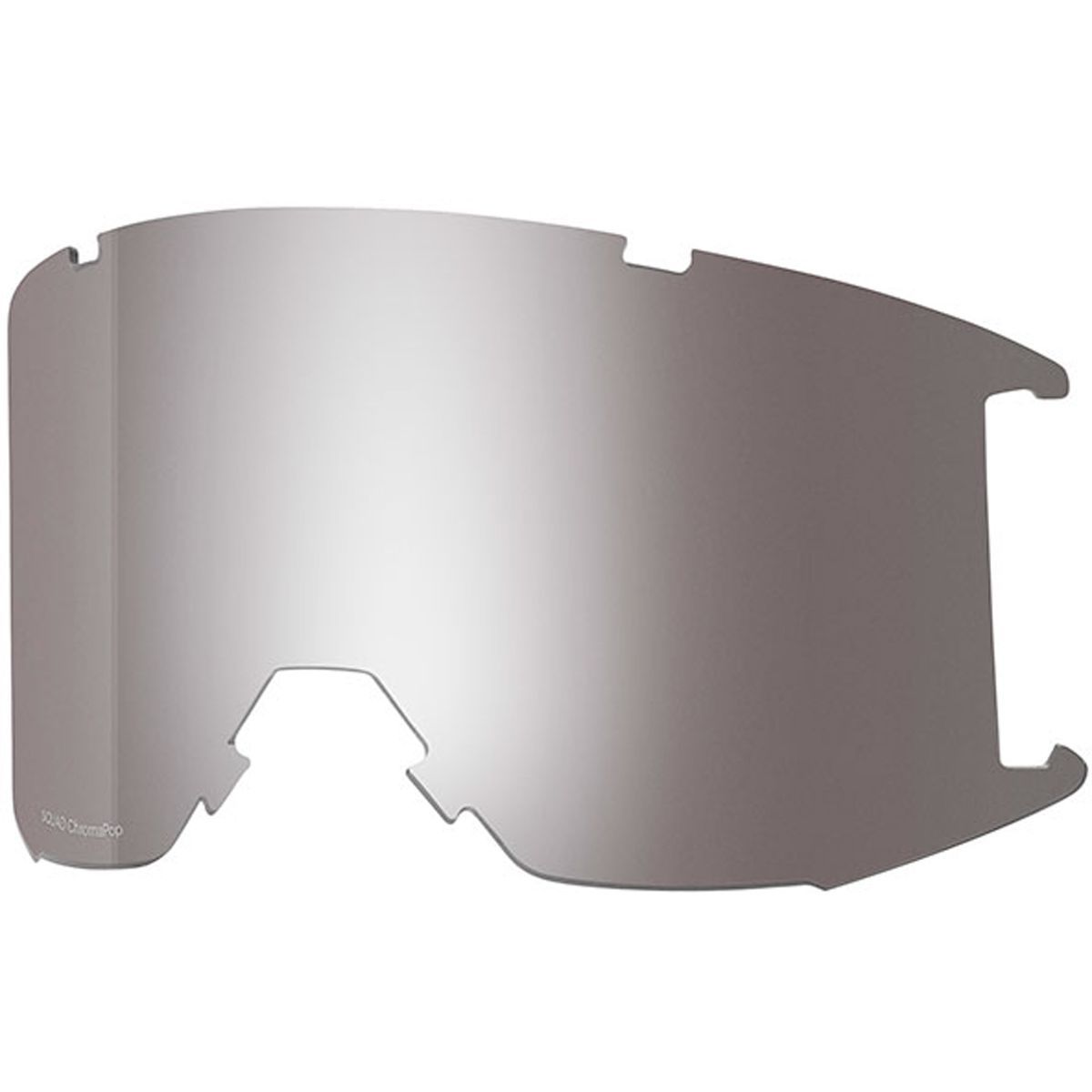 Smith Squad Goggles Replacement Lens Chromapop Sun Platinum Mirror, One Size
