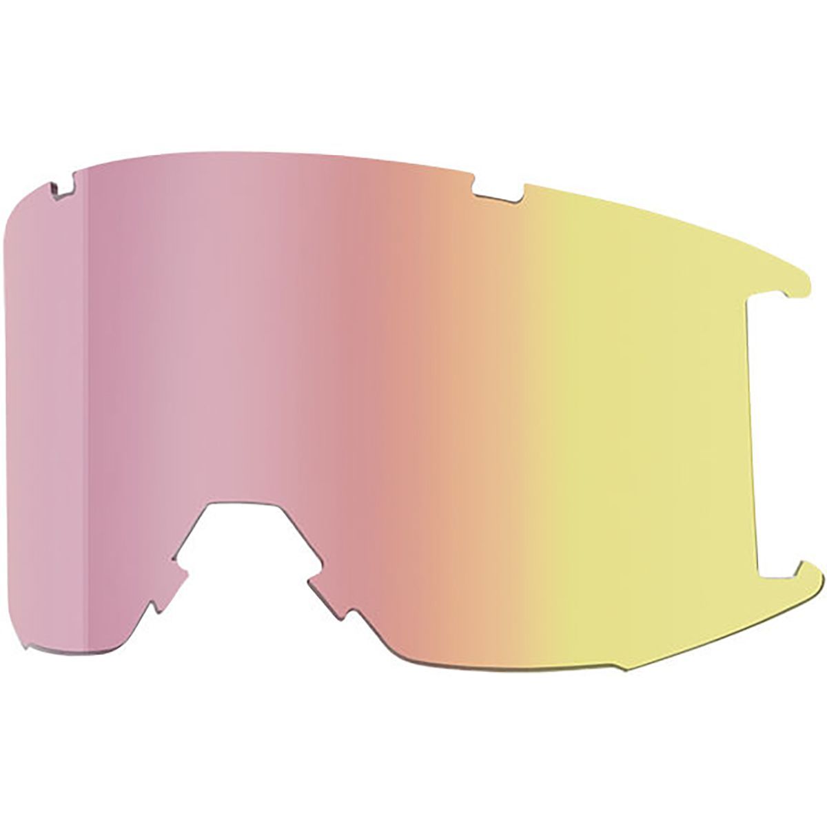Smith Squad Goggles Replacement Lens Red Sensor Mirror, One Size