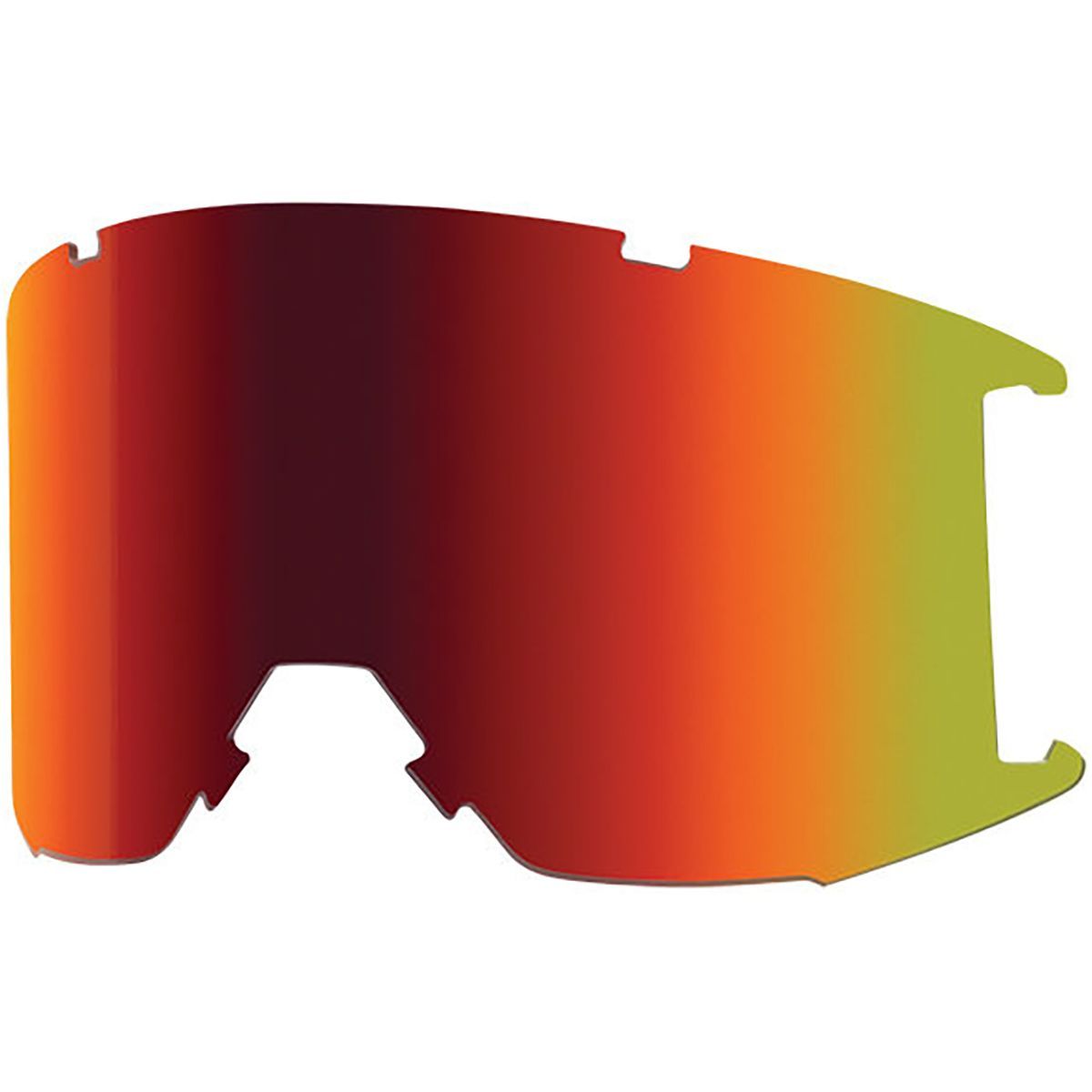 Smith Squad Goggles Replacement Lens Red Sol-X Mirror, One Size
