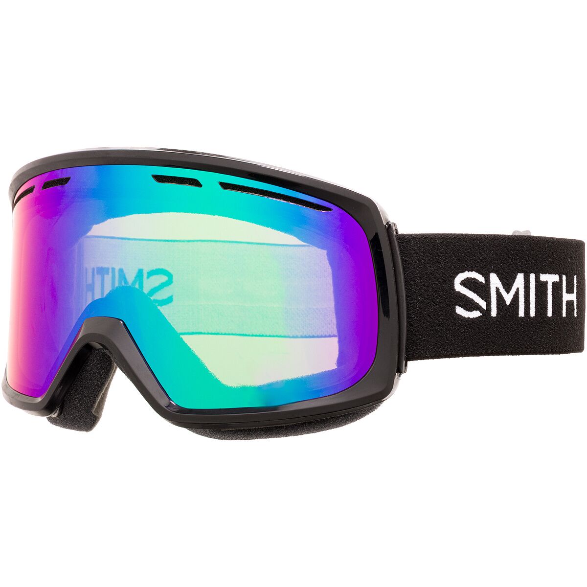 Charcoal Frame/Red Sol-X Mirror Len Smith Optics 2019 Men's Project Ski Goggle 