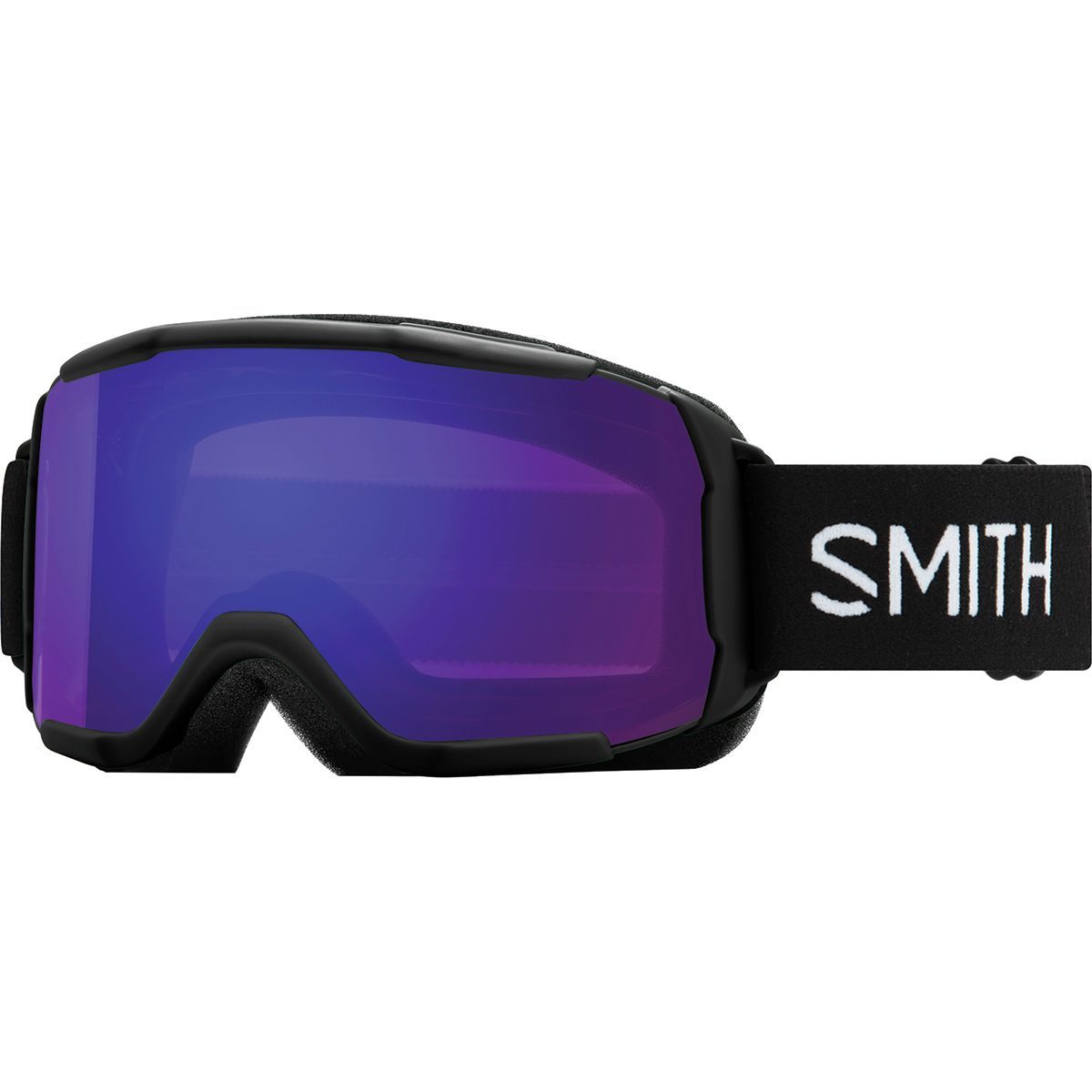 Smith Showcase ChromaPop OTG Goggles Black/Chroma Ed Violet Mir/No Extra Lens, One Size