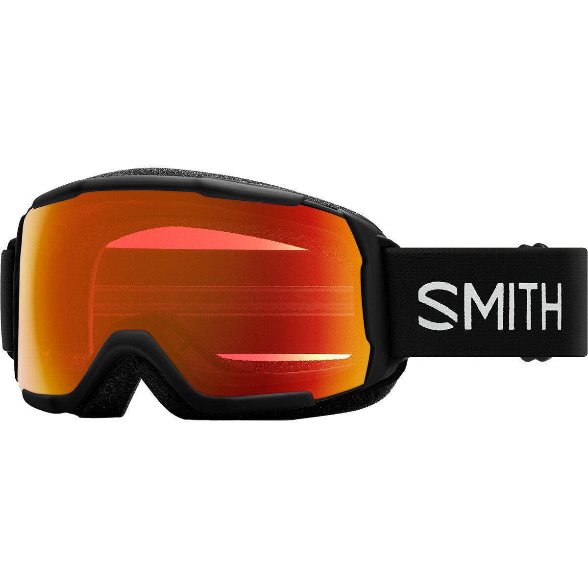 Image of Smith Grom ChromaPop Goggles - Kids' Black/ChromaPop Everyday Red Mirror, One Size