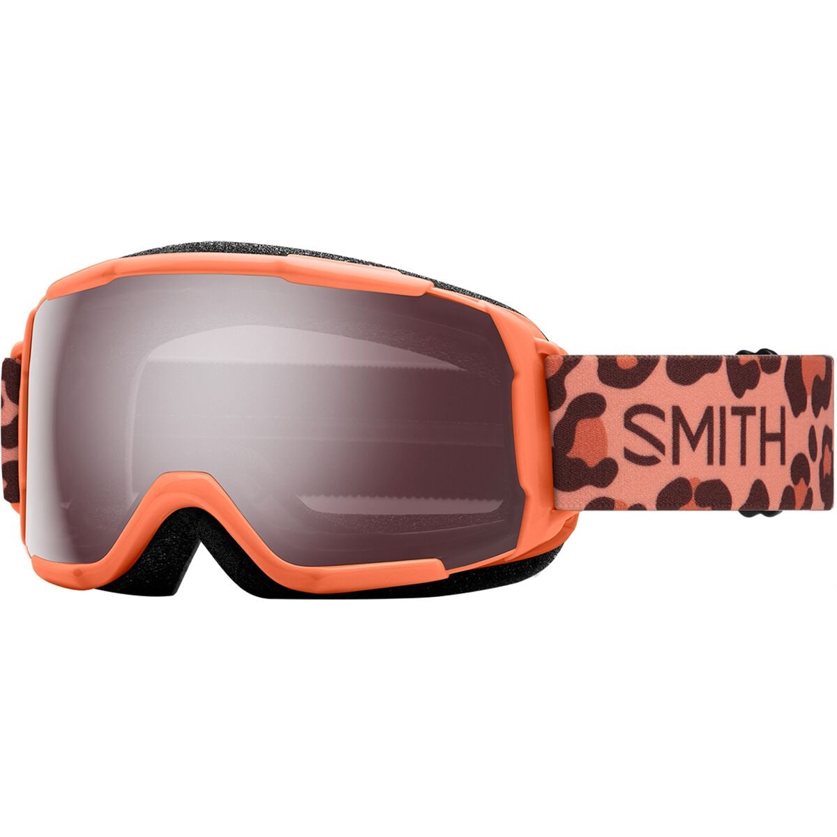 Smith Grom ChromaPop Goggles - Kids' Coral Cheetah Print/Ignitor Mirror