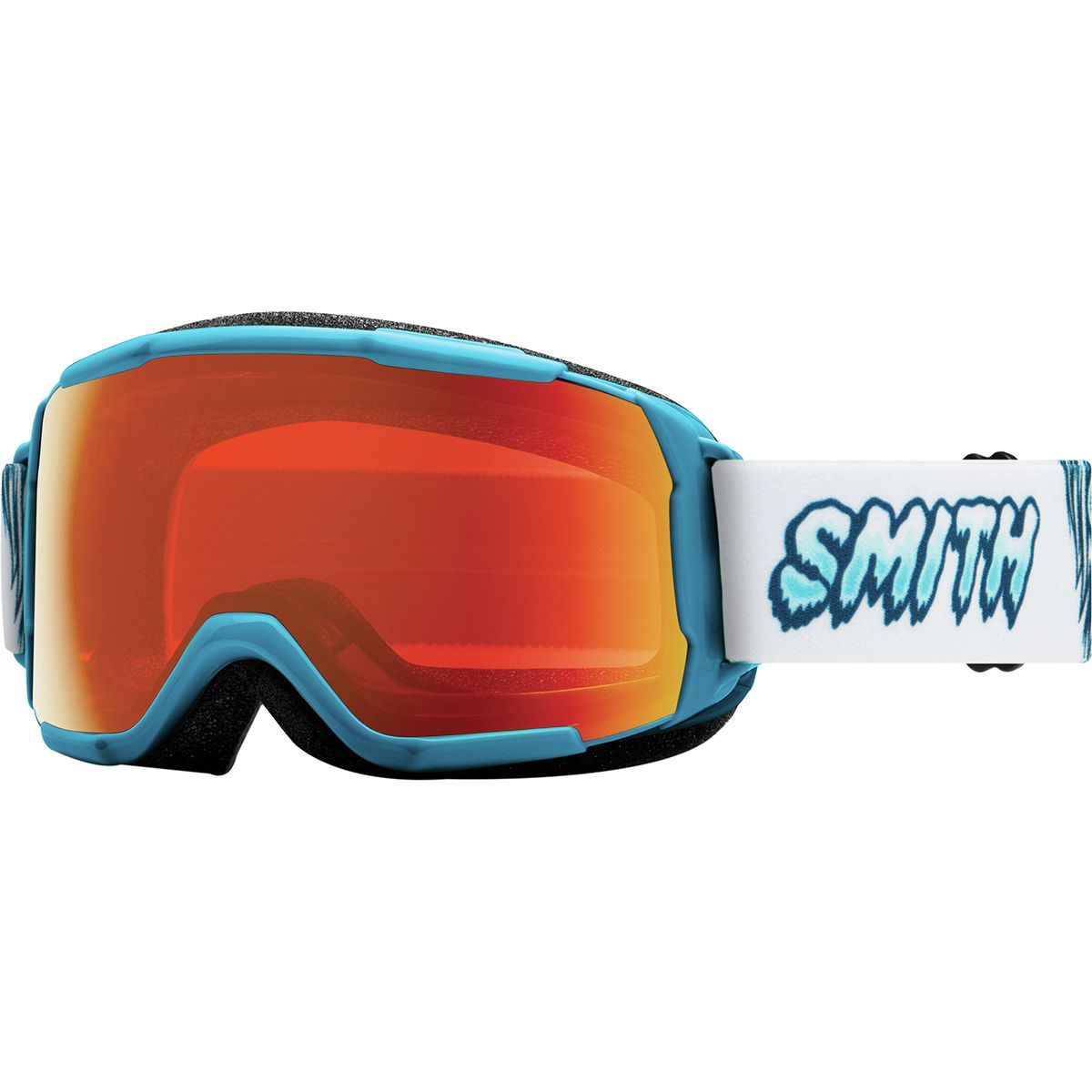 Smith Grom ChromaPop Goggles - Kids' Cyan Yeti/Chromared Mir